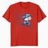 Peanuts Xmas Snoopy Linus Holiday Sleigh Ride Retro 80s 90s Official Men's T-Shirt