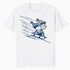 Peanuts Xmas Snoopy Linus Holiday Sleigh Ride Retro 80s 90s Official Men's T-Shirt