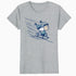 Peanuts Xmas Snoopy Linus Holiday Sleigh Ride Retro 80s 90s Official Women's SKINNY FIT T-Shirt
