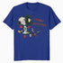 Peanuts Xmas Snoopy Retro Lights Vintage Grumpy Christmas Official Men's T-Shirt