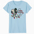 Peanuts Xmas Snoopy Retro Lights Vintage Grumpy Christmas Official Women's SKINNY FIT T-Shirt