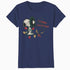 Peanuts Xmas Snoopy Retro Lights Vintage Grumpy Christmas Official Women's SKINNY FIT T-Shirt