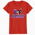 Peanuts Xmas Snoopy Woodstock I Love Snow Classic Holiday Official Women's SKINNY FIT T-Shirt