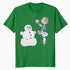 Peanuts Xmas Snoopy Woodstock Linus Snowman Vintage 80s 90s Official Men's T-Shirt