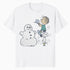 Peanuts Xmas Snoopy Woodstock Linus Snowman Vintage 80s 90s Official Men's T-Shirt