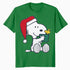 Peanuts Xmas Snoopy Woodstock Present Retro Vintage 80s 90s Official Men's T-Shirt