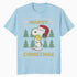 Peanuts Xmas Snoopy Woodstock Retro Ugly Christmas Vintage Official Men's T-Shirt