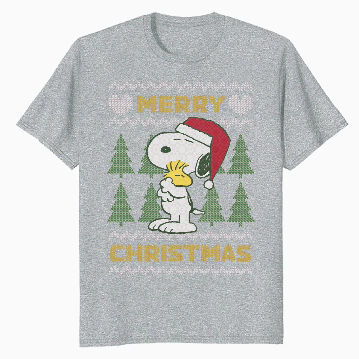 Peanuts Xmas Snoopy Woodstock Retro Ugly Christmas Vintage Official Men's T-Shirt