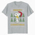 Peanuts Xmas Snoopy Woodstock Retro Ugly Christmas Vintage Official Men's T-Shirt