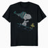 Peanuts Xmas Snoopy Woodstock Sleigh Retro Holiday Vintage Official Men's T-Shirt