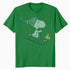 Peanuts Xmas Snoopy Woodstock Sleigh Retro Holiday Vintage Official Men's T-Shirt