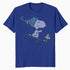 Peanuts Xmas Snoopy Woodstock Sleigh Retro Holiday Vintage Official Men's T-Shirt