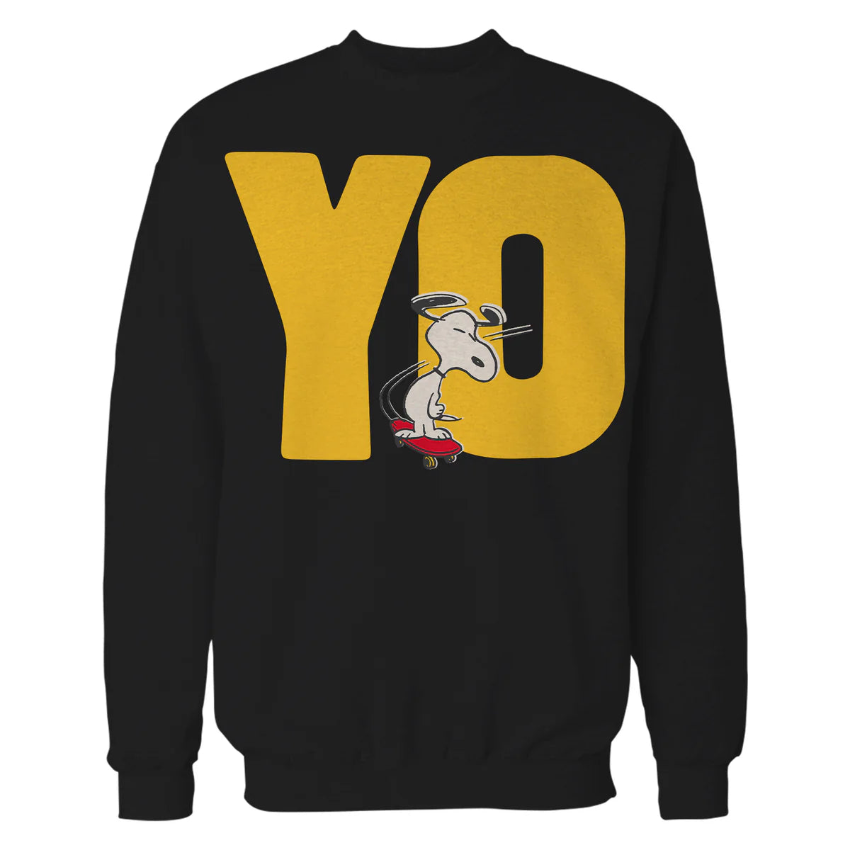 Peanuts Snoopy Skateboard Tricks Stunts Beagle 50s Classic Lol Retro Official Sweatshirt