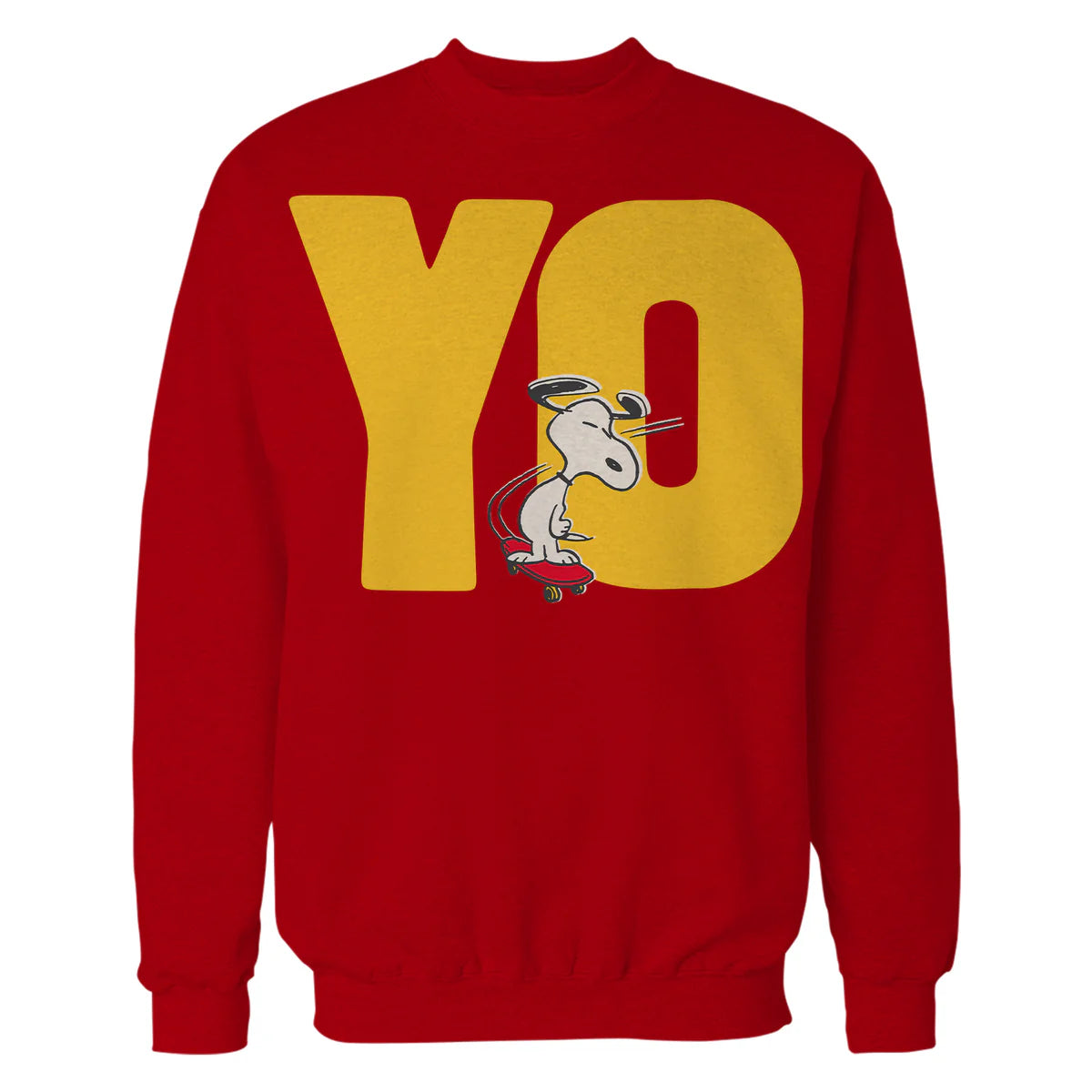 Peanuts Snoopy Skateboard Tricks Stunts Beagle 50s Classic Lol Retro Official Sweatshirt