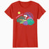 Peanuts Snoopy Summer Surfing Hawaii Holiday Longboard Classic Retro Official Women's T-Shirt