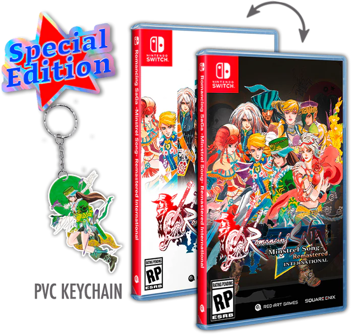 Romancing SaGa -Minstrel Song- Remastered International [Special Edition] Nintendo Switch