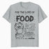 Garfield Food Love Lasagna Foodie Hungry Cat Funny Vintage Official Men's T-Shirt