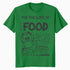 Garfield Food Love Lasagna Foodie Hungry Cat Funny Vintage Official Men's T-Shirt