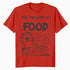 Garfield Food Love Lasagna Foodie Hungry Cat Funny Vintage Official Men's T-Shirt