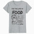 Garfield Food Love Lasagna Foodie Hungry Cat Funny Vintage Official Women's T-Shirt