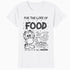 Garfield Food Love Lasagna Foodie Hungry Cat Funny Vintage Official Women's T-Shirt