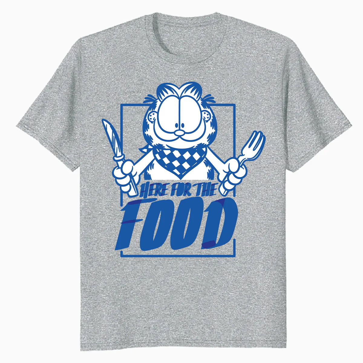 Garfield Food Love Lasagna Foodie Hungry Cat Lol Funny Retro Official Men's T-Shirt