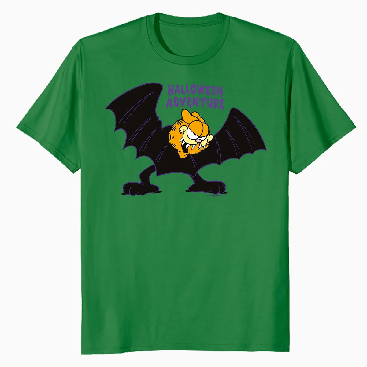 Garfield Halloween Adventure Vampire Bat Trick Treat Cartoon Official Men's T-Shirt
