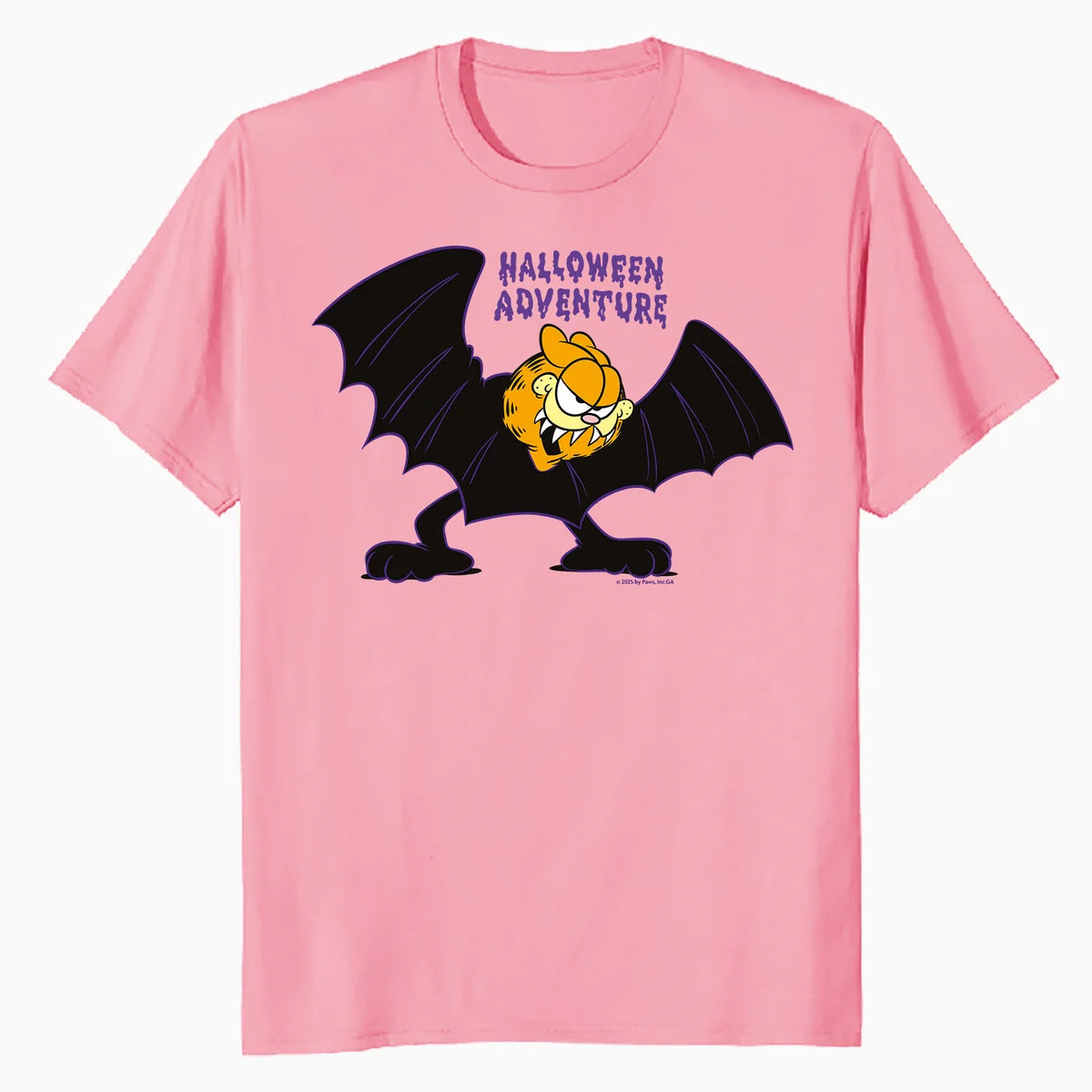 Garfield Halloween Adventure Vampire Bat Trick Treat Cartoon Official Men's T-Shirt