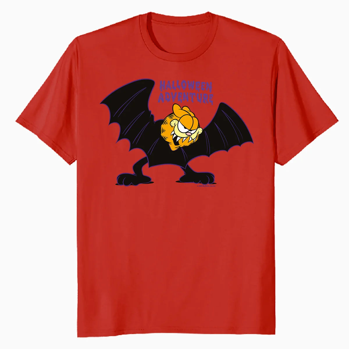 Garfield Halloween Adventure Vampire Bat Trick Treat Cartoon Official Men's T-Shirt