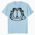 Garfield Hungry Cat Lasagna Addict Face Stencil Epic Retro Official Men's T-Shirt