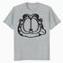 Garfield Hungry Cat Lasagna Addict Face Stencil Epic Retro Official Men's T-Shirt