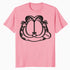 Garfield Hungry Cat Lasagna Addict Face Stencil Epic Retro Official Men's T-Shirt