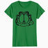 Garfield Hungry Cat Lasagna Addict Face Stencil Epic Retro Official Women's T-Shirt
