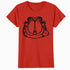 Garfield Hungry Cat Lasagna Addict Face Stencil Epic Retro Official Women's T-Shirt