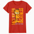 Garfield Hungry Cat Lasagna Addict Pose Epic Cartoon Retro Official Women's T-Shirt