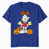 Garfield Odie Halloween Mummy Ghouls Pumpkins Zombie Classic Official Men's T-Shirt