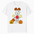 Garfield Odie Halloween Mummy Ghouls Pumpkins Zombie Classic Official Men's T-Shirt