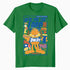 Garfield Odie Here For The Food Foodie Hungry Cat Funny Meme Official Men's T-Shirt