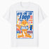 Garfield Odie Here For The Food Foodie Hungry Cat Funny Meme Official Men's T-Shirt