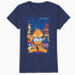 Garfield Odie Here For The Food Foodie Hungry Cat Funny Meme Official Women's T-Shirt