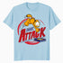Garfield Snack Attack Love Lasagna Foodie Cat Funny Retro Official Men's T-Shirt