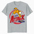 Garfield Snack Attack Love Lasagna Foodie Cat Funny Retro Official Men's T-Shirt