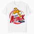 Garfield Snack Attack Love Lasagna Foodie Cat Funny Retro Official Men's T-Shirt