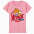 Garfield Snack Attack Love Lasagna Foodie Cat Funny Retro Official Women's T-Shirt