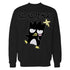 Hello Kitty Bad Badtz Maru Pose Star Dark Emo Classic Logo Official Sweatshirt