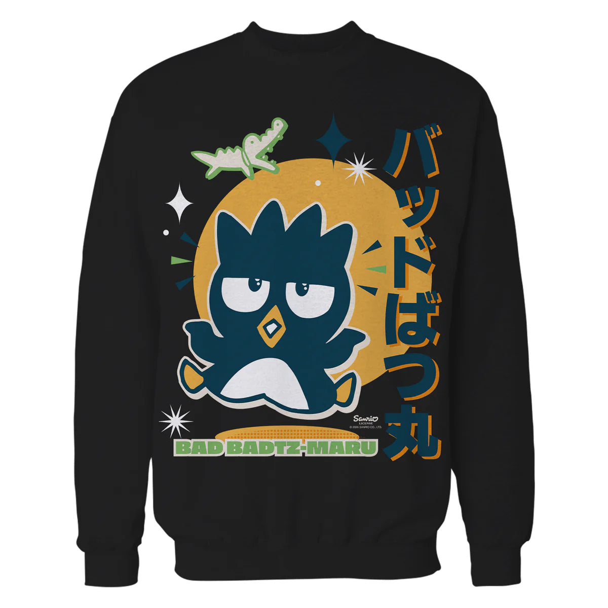 Hello Kitty Bad Badtz Maru Tokyo Japan Cute Friends Classic Official Sweatshirt