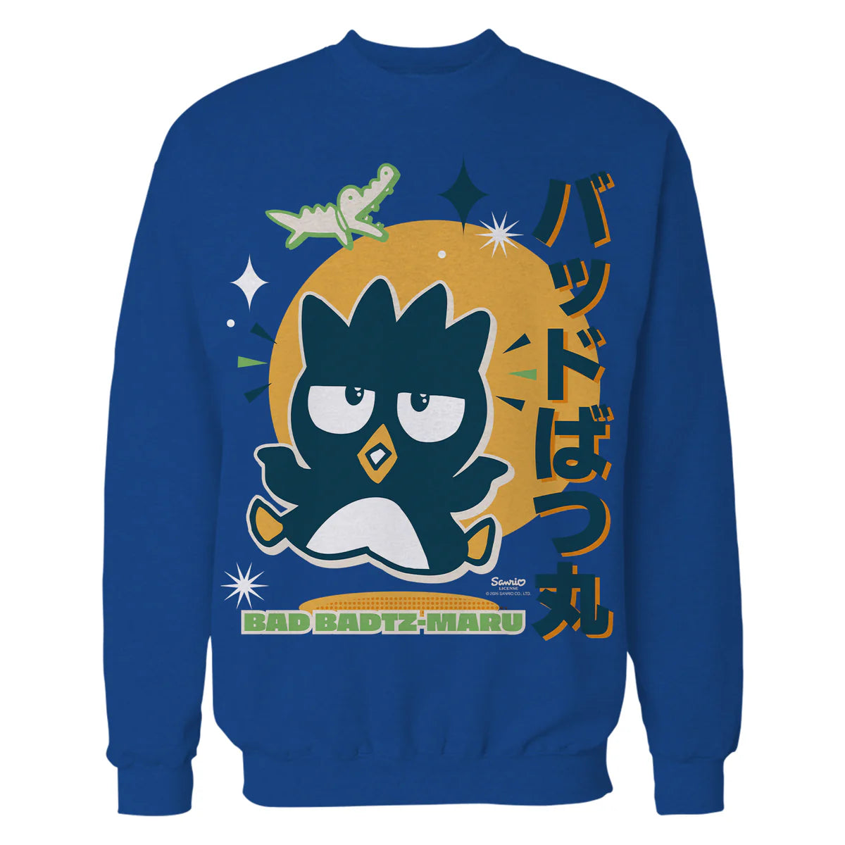 Hello Kitty Bad Badtz Maru Tokyo Japan Cute Friends Classic Official Sweatshirt