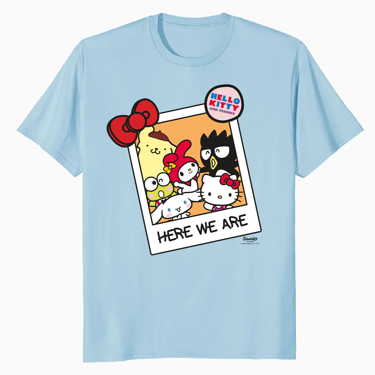 Hello Kitty Best Friends Character Photo Pose XOXO Classic Official Men's T-Shirt