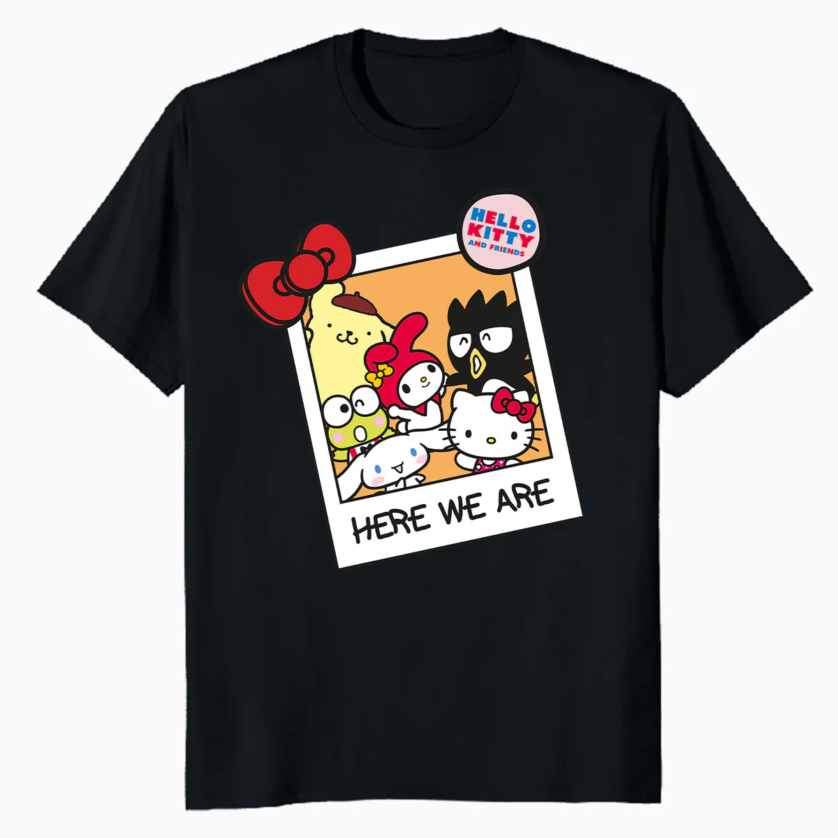 Hello Kitty Best Friends Character Photo Pose XOXO Classic Official Men's T-Shirt