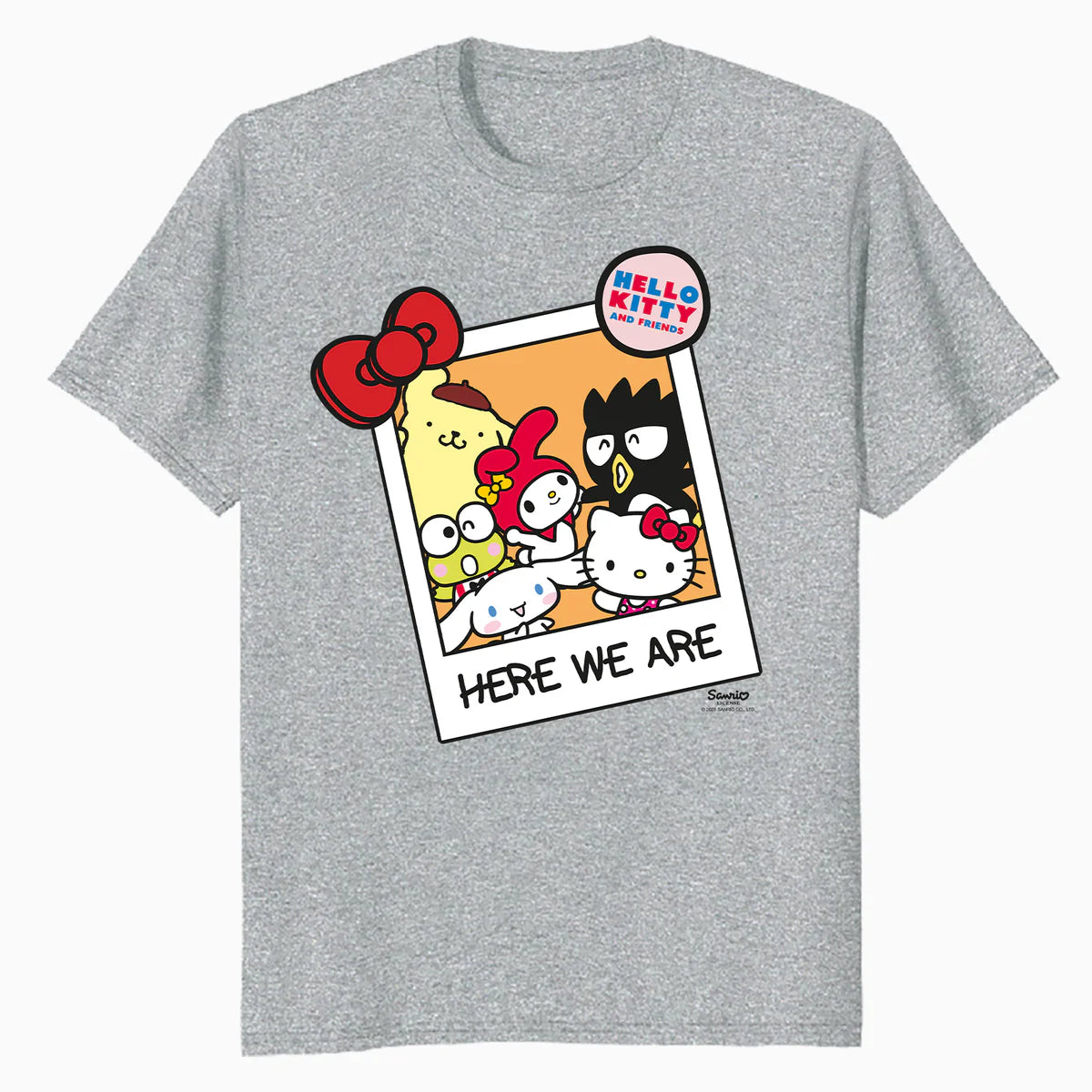 Hello Kitty Best Friends Character Photo Pose XOXO Classic Official Men's T-Shirt
